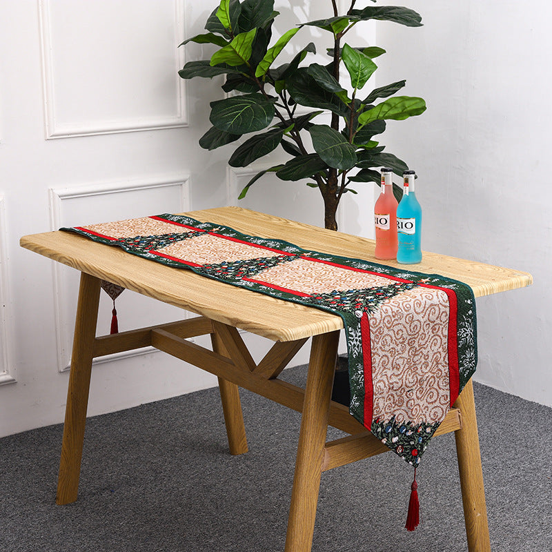 Weihnachts Tischläufer mit Rentier-Motiv Brehn