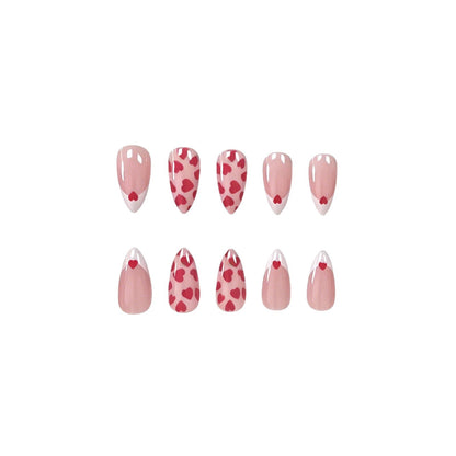 Herz-Muster Nail Art Verbesserungen Brehn
