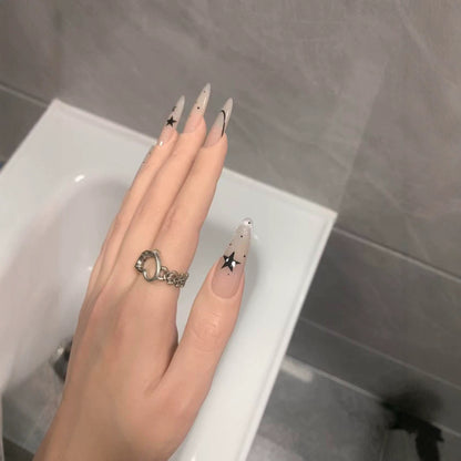 Glamouröse Stiletto Press-On Nagelset