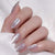 Elegante Glitzer-Nagelverlängerungen Brehn