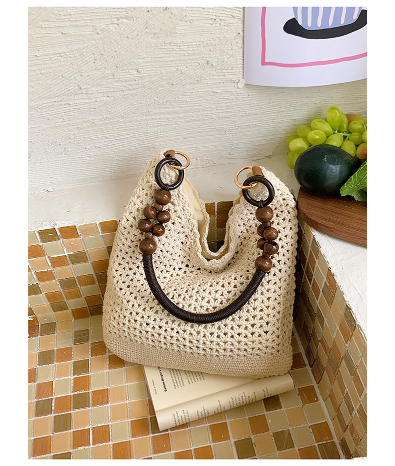 Handgefertigte Stricktasche Brehn
