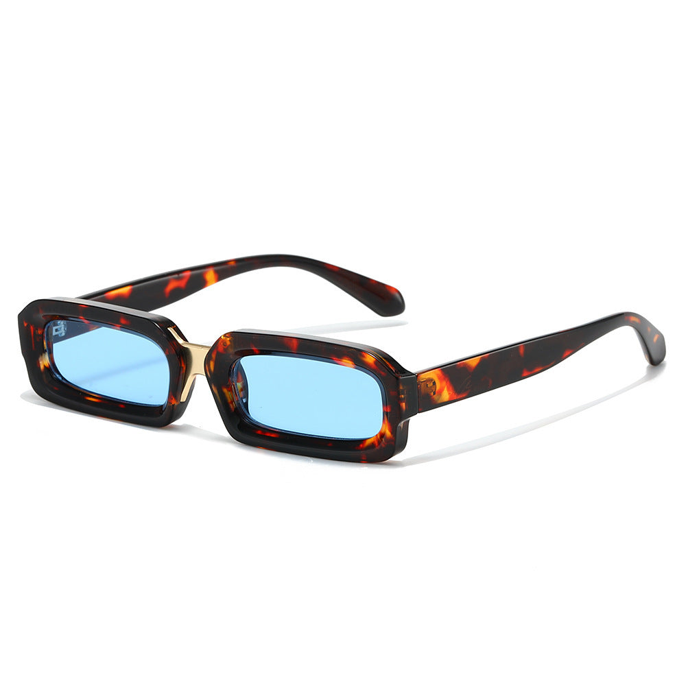 Schlanke rechteckige Rahmen-Sonnenbrille Brehn
