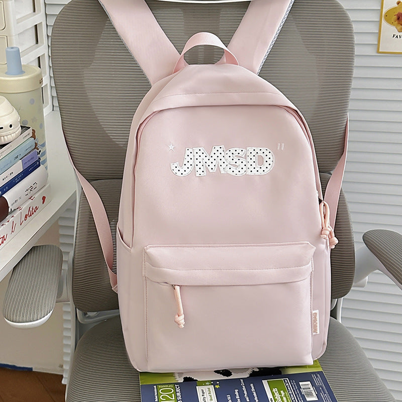 Trendy lässiger Tagesrucksack mit süßem Charakterakzent Brehn