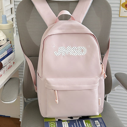Trendy lässiger Tagesrucksack mit süßem Charakterakzent Brehn