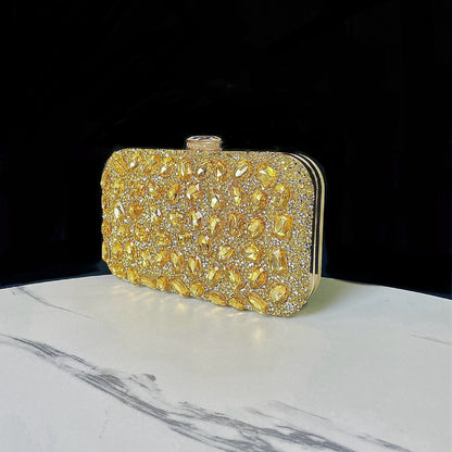 Glamouröse Bejeweled Abend Clutch