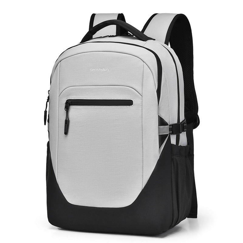 Multifunktionaler Laptop-Rucksack mit wasserabweisenden Eigenschaften und Organizer-Fächern Brehn