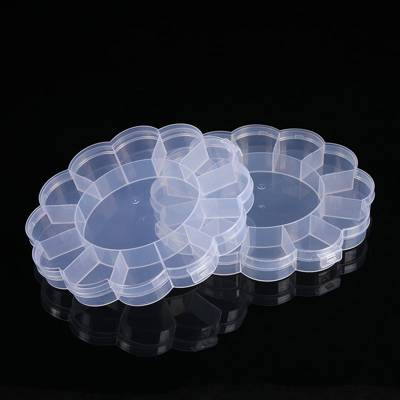 Blumenförmiger Multi-Compartment Aufbewahrungsorganisator Brehn