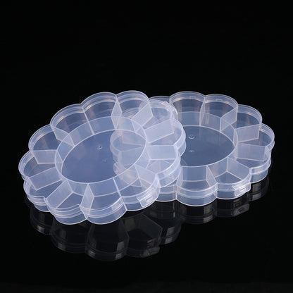 Blumenförmiger Multi-Compartment Aufbewahrungsorganisator Brehn