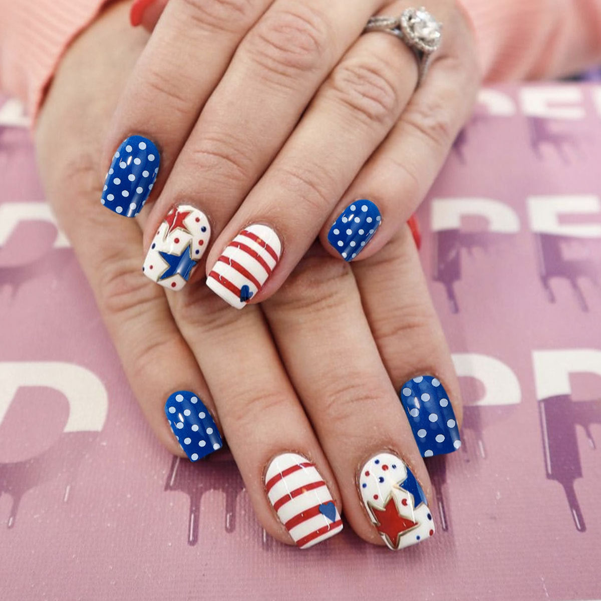 Künstlerisch Themed Nagelkunstset Brehn