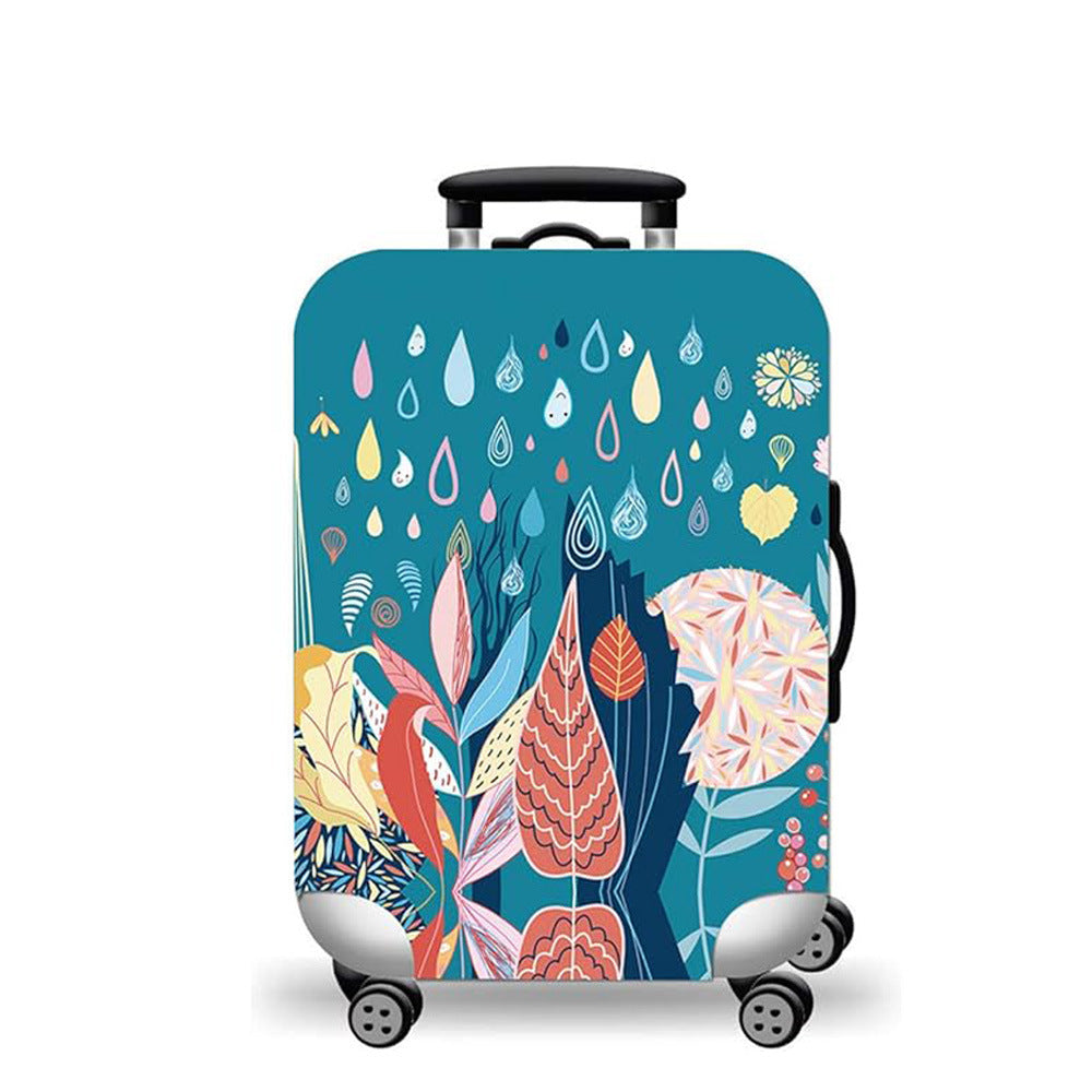 Unisex nan Kinder Kabinen Trolley mit internationalem Wahrzeichen-Motiv und leichtem ABS-Gehäuse Brehn