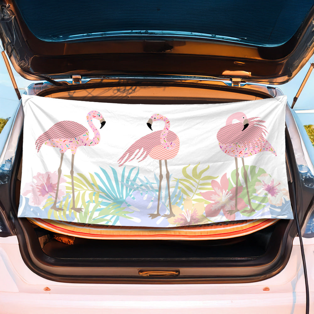 Kofferraummatte mit kreativem Flamingo-Design Brehn