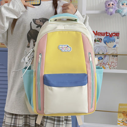 Trendige Multi-Taschen-Rucksack Brehn