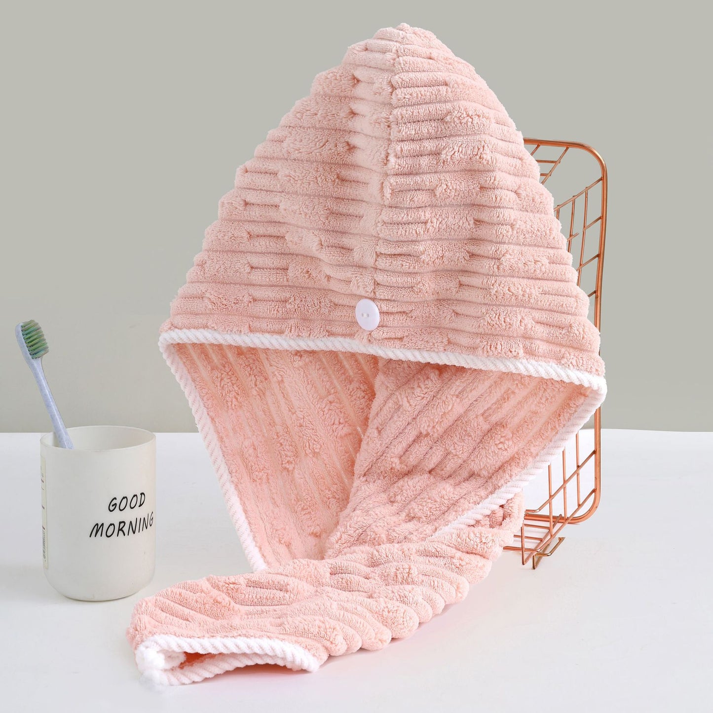 Damen kuscheliger Bademantel mit Kapuze Brehn