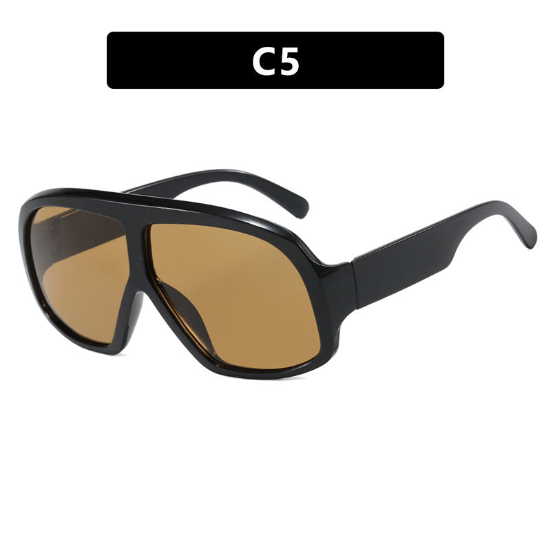 Damen oversized Sonnenbrille im modischen Schildkrötenmuster Brehn