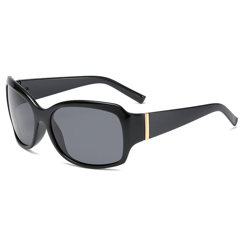 Damen stilvolle oversized Sonnenbrille mit elegantem Muster Brehn