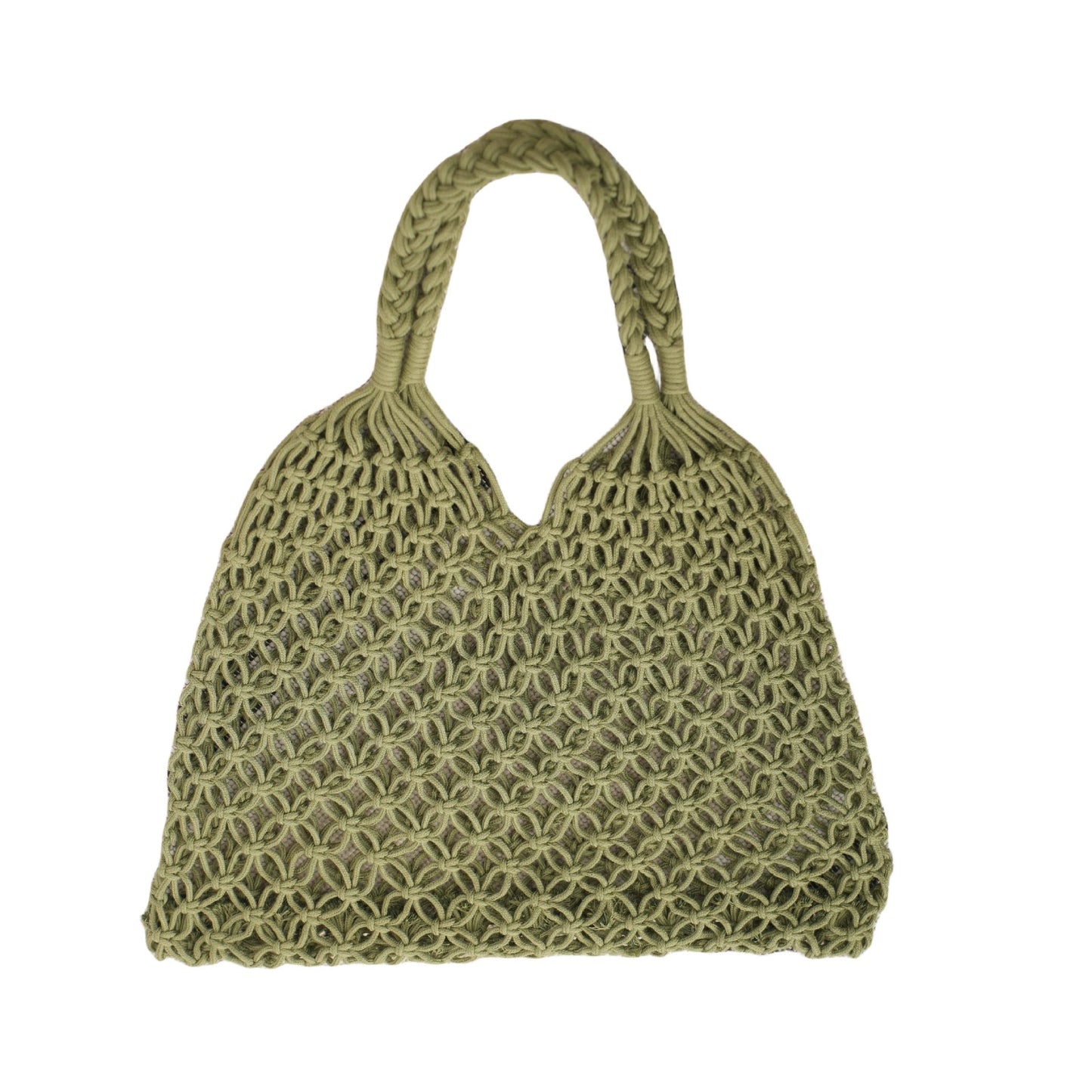 Handgefertigte Netz-Tasche Brehn