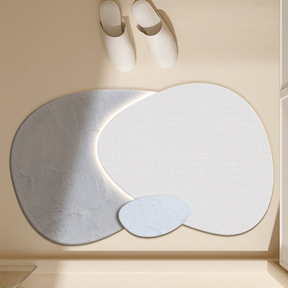 Stylische geometrische Muster-Badematte Brehn