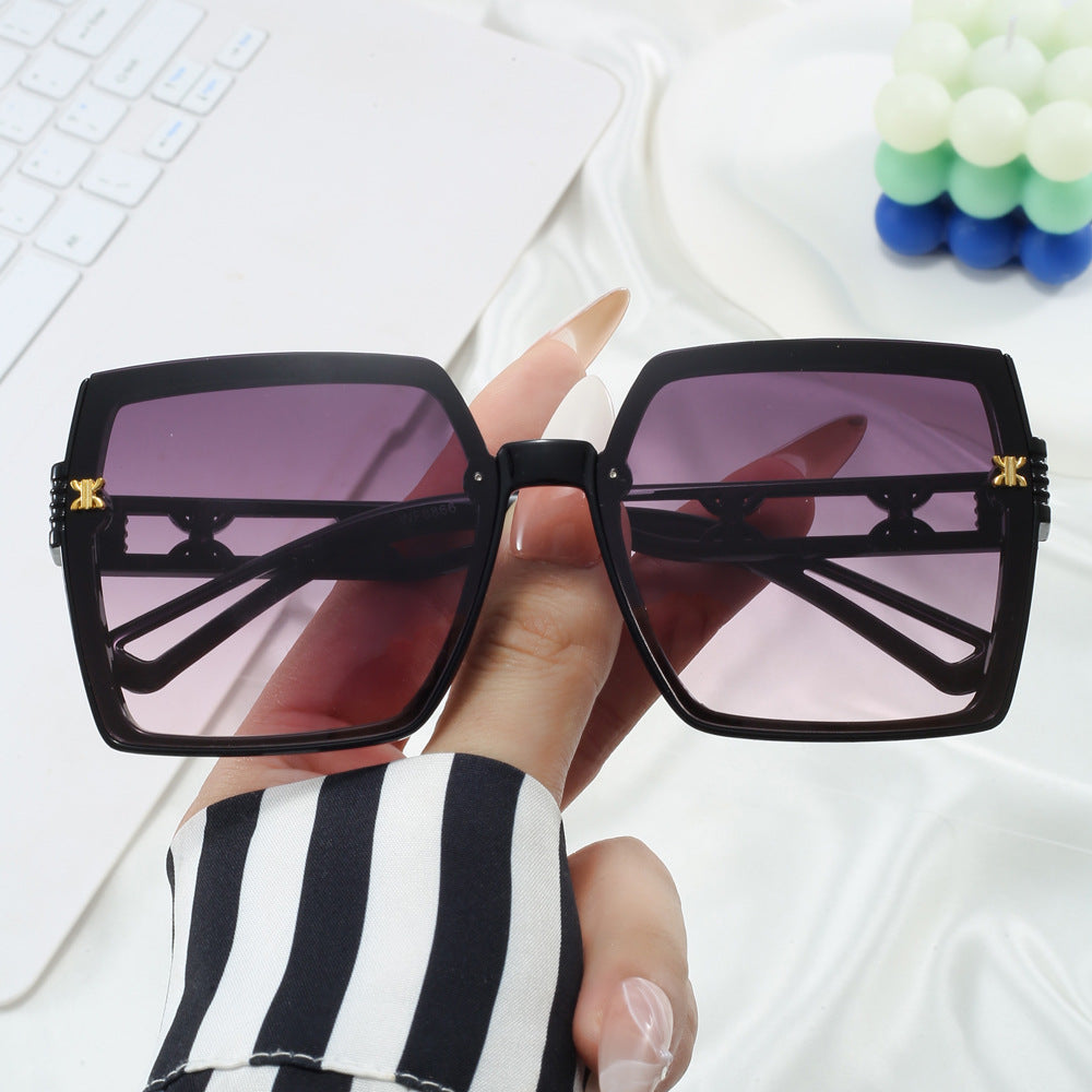 Damen stylische oversized Sonnenbrille Brehn