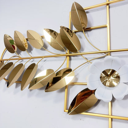 Elegante Botanische Wandkunstskulptur Brehn