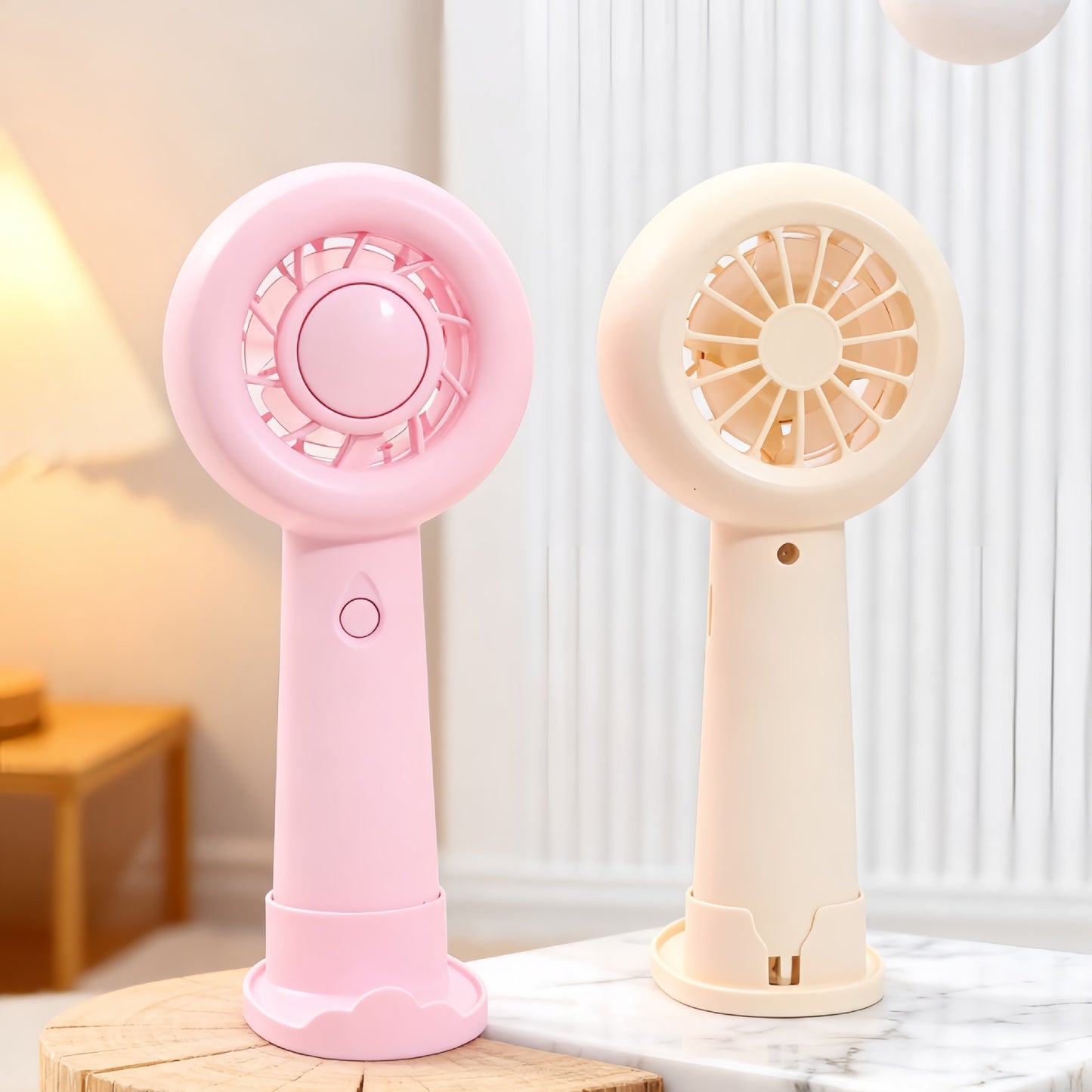 Damen Tragbarer Handventilator mit ergonomischem Design und USB-Ladefunktion Brehn
