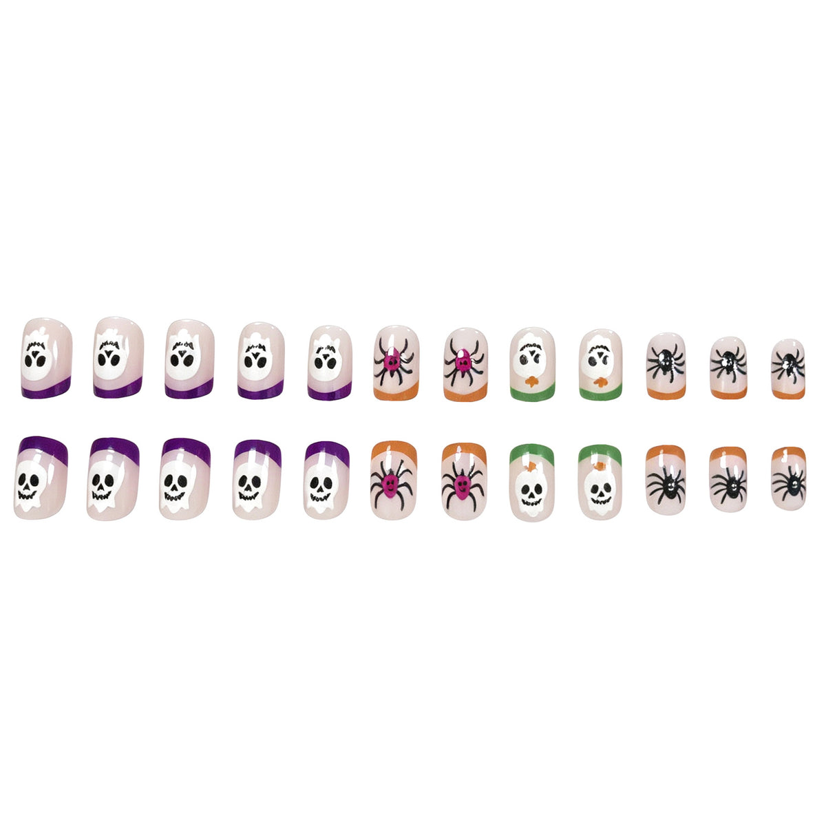 Halloween-Themen Nagelkunst Extensions Brehn