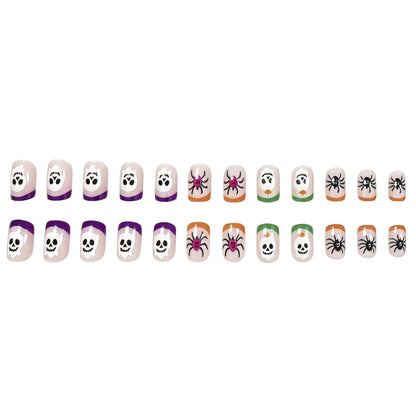 Halloween-Themen Nagelkunst Extensions Brehn