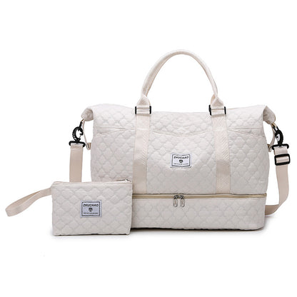 Stilvolle gesteppt Reis-Duffle Brehn