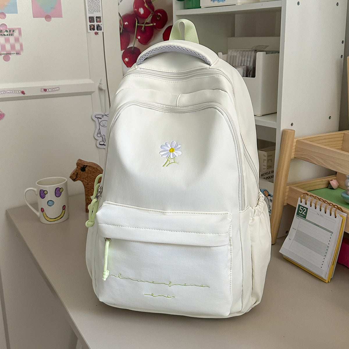 Charmanter Blumenmuster Rucksack Brehn