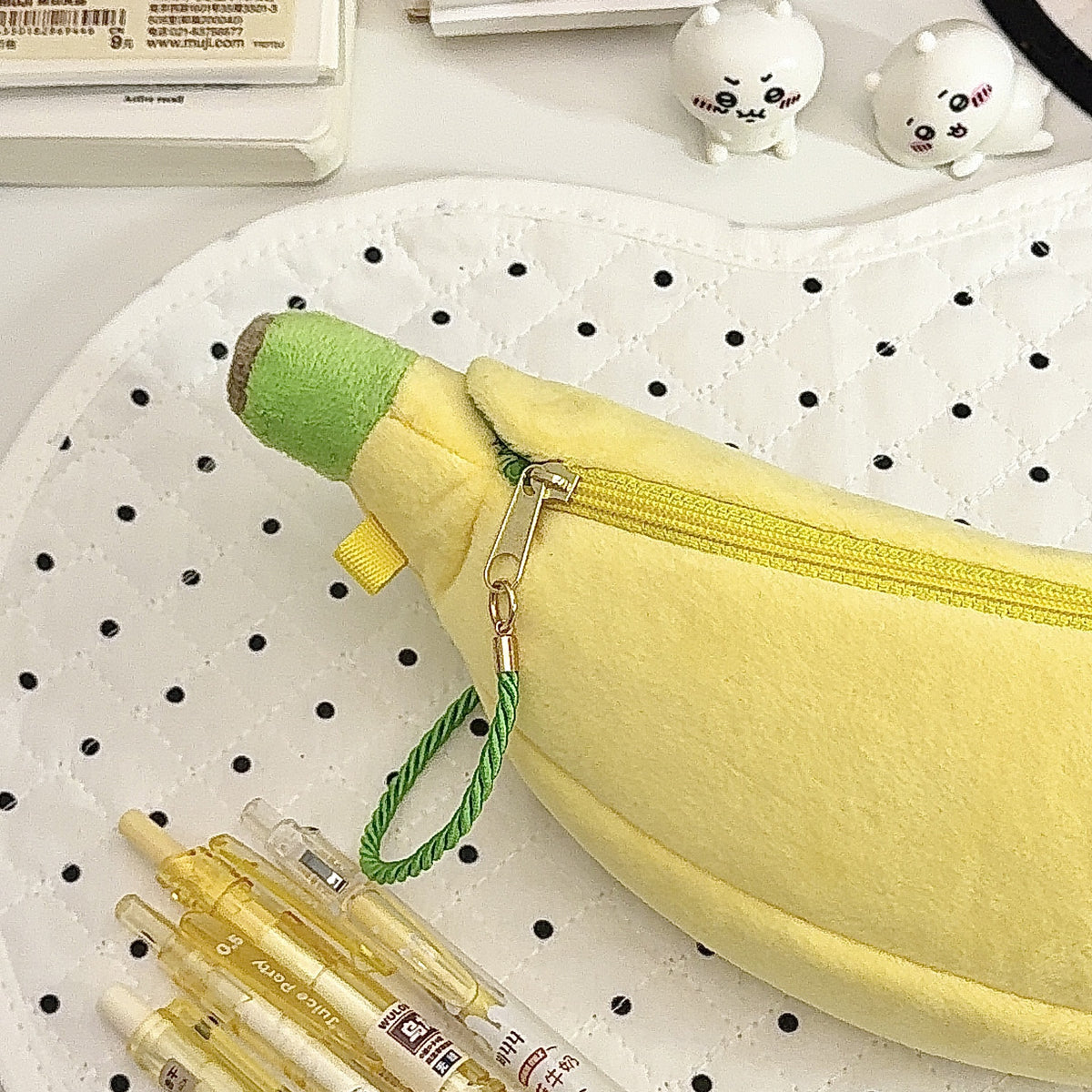 Niedliches Plüsch-Bananen-Stiftetui