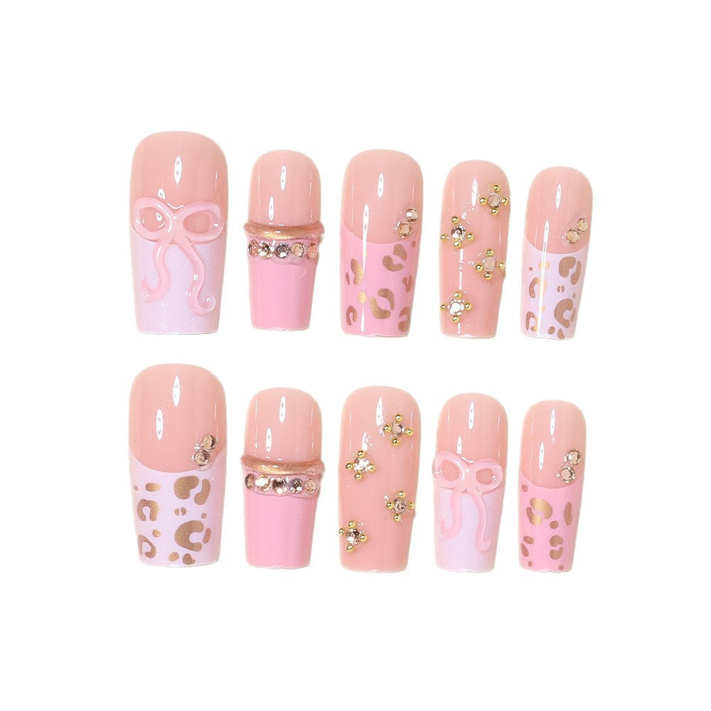 Dekorative Lange Stiletto Nail Art Tipps Brehn