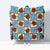 Dekorative Florale Druck Fleece Wurfdecke