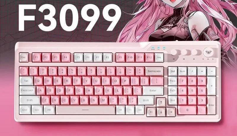 Kabellose RGB Gaming-Tastatur Brehn