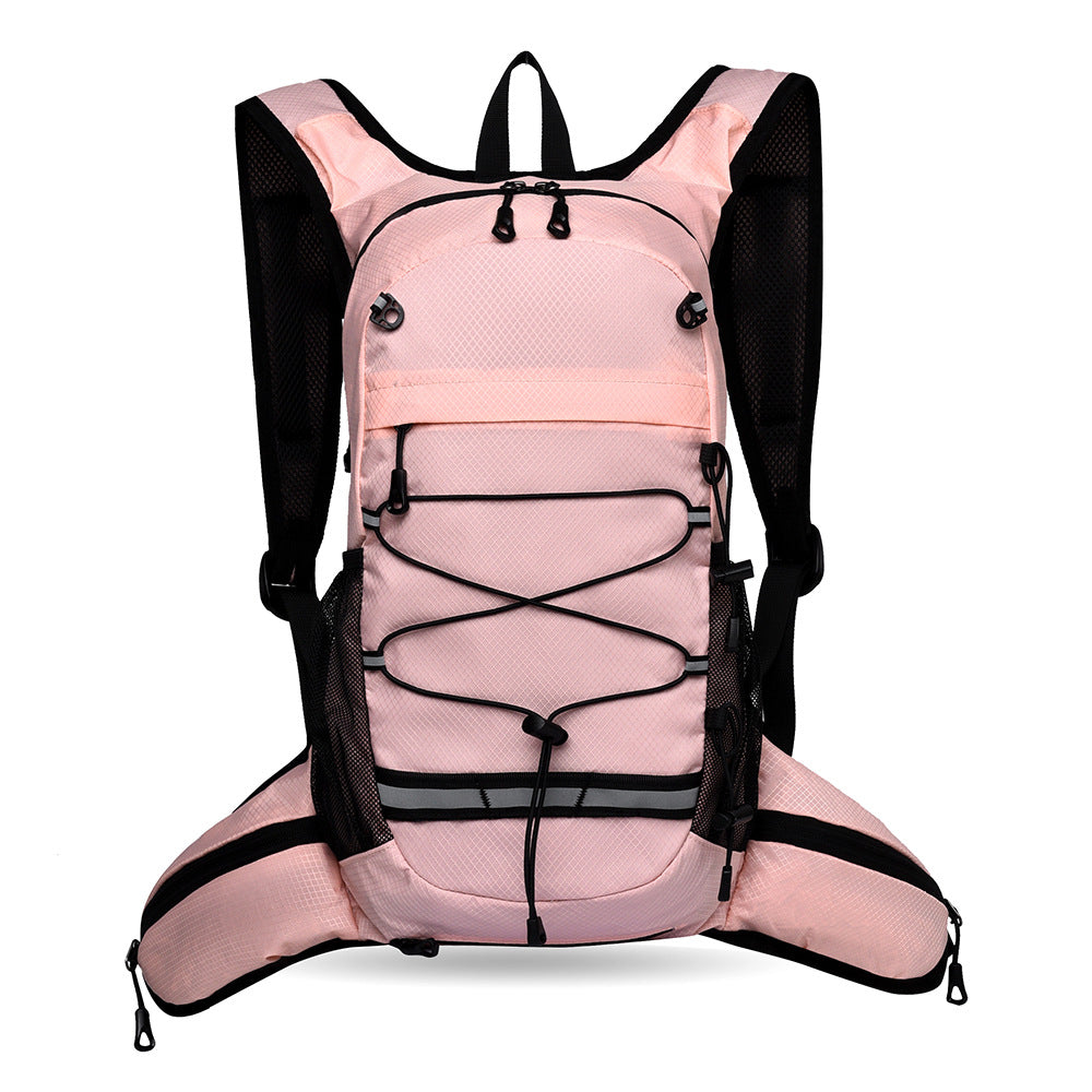 Sportlicher Rucksack mit Atmungsaktiven Netzeinsätzen und Elastischen Tragegurten Brehn