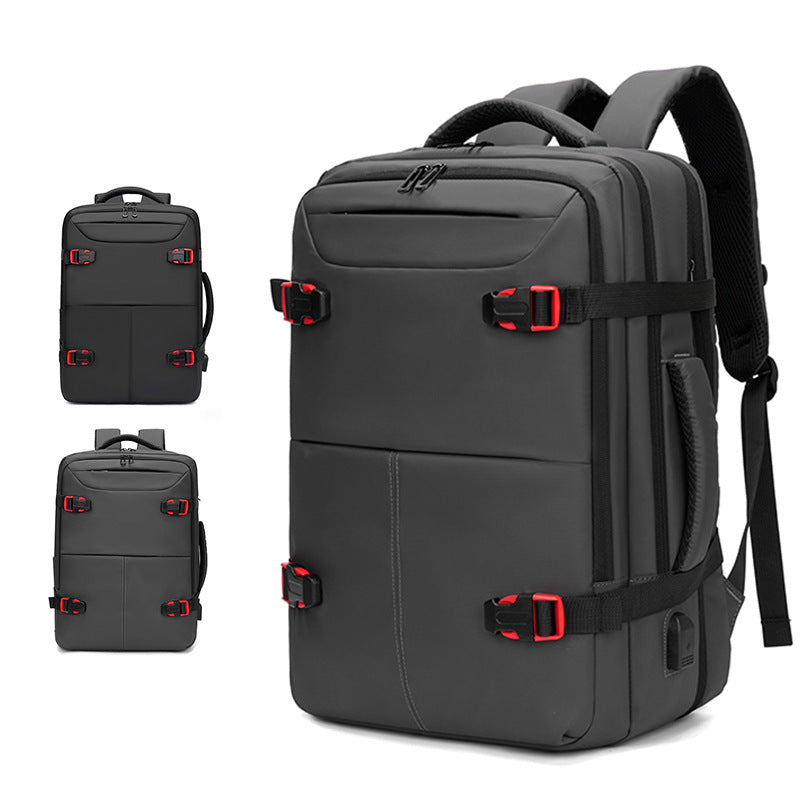 Praktischer Laptop-Rucksack mit Innovativem Sicherheitsfach und Organizer-System Brehn