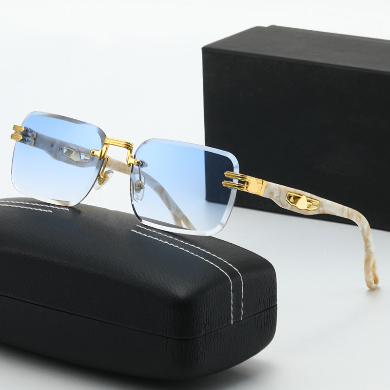 Damen stilvolle quadratische Korrektionsbrille Brehn