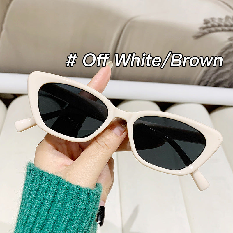 Damen Cat-Eye Sonnenbrille mit hochwertigem, geometrischem Rahmen Brehn