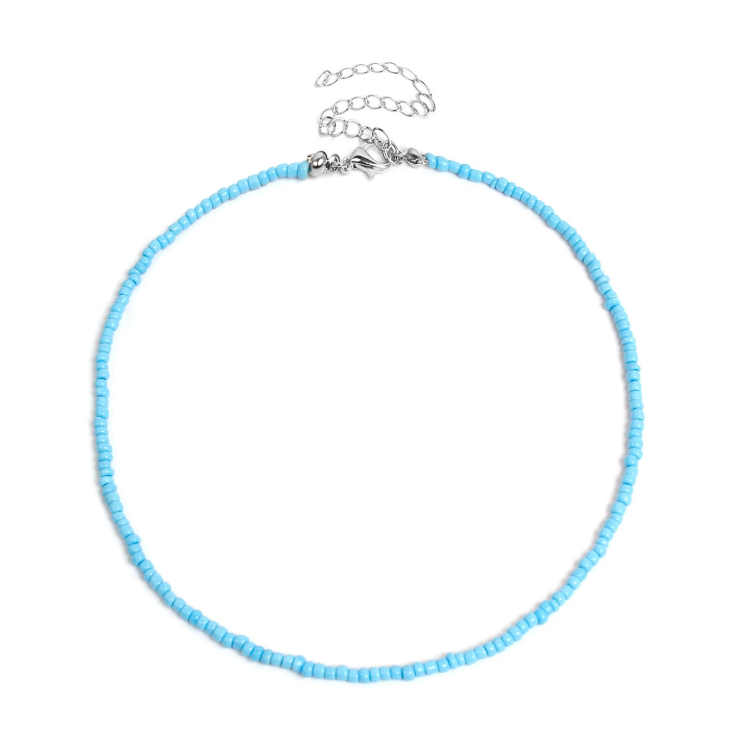 Buntes Perlen-Choker-Halsband Brehn