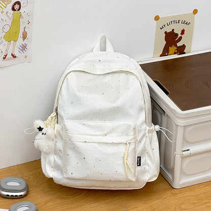 Stylische Multi-Taschen Freizeit-Rucksack mit niedlichen Akzenten Brehn