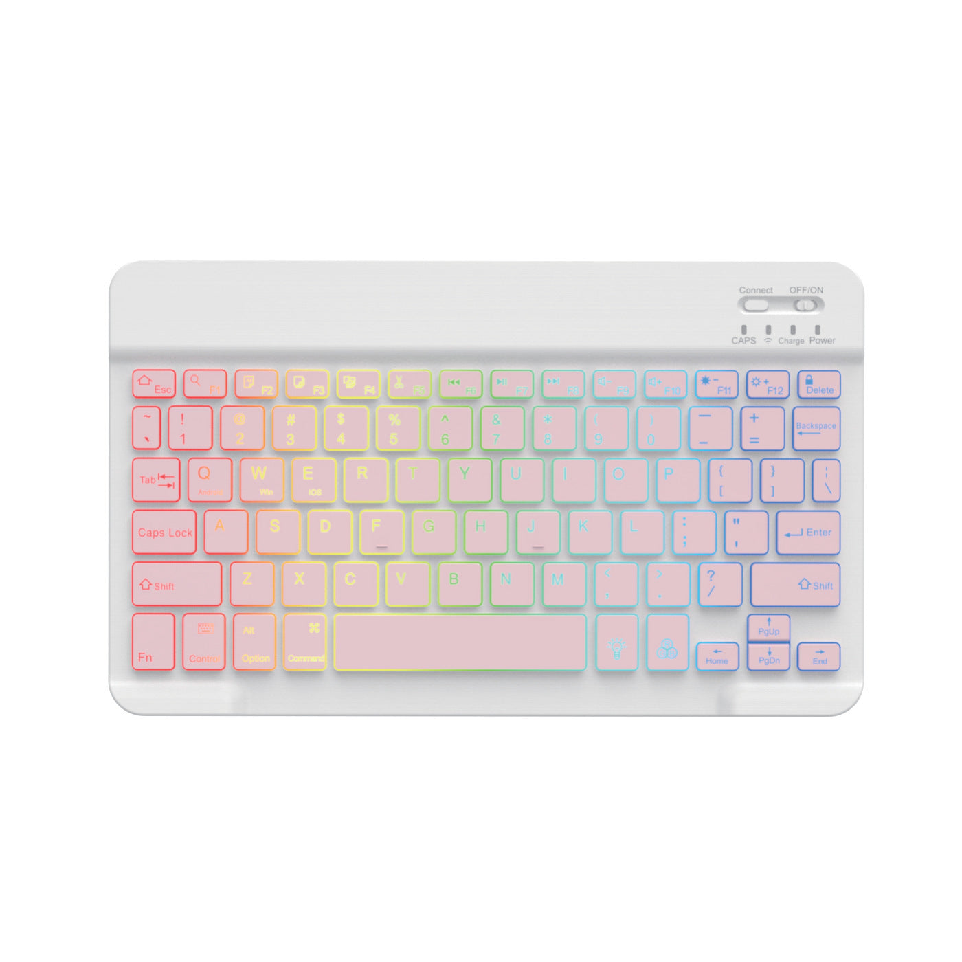 Rgb Hintergrundbeleuchtete Bluetooth-Tastatur Brehn