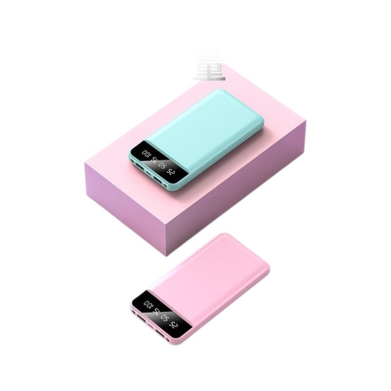 Vielseitige Powerbank mit Schnellem Ladeanschluss und Digitaler Anzeige Brehn