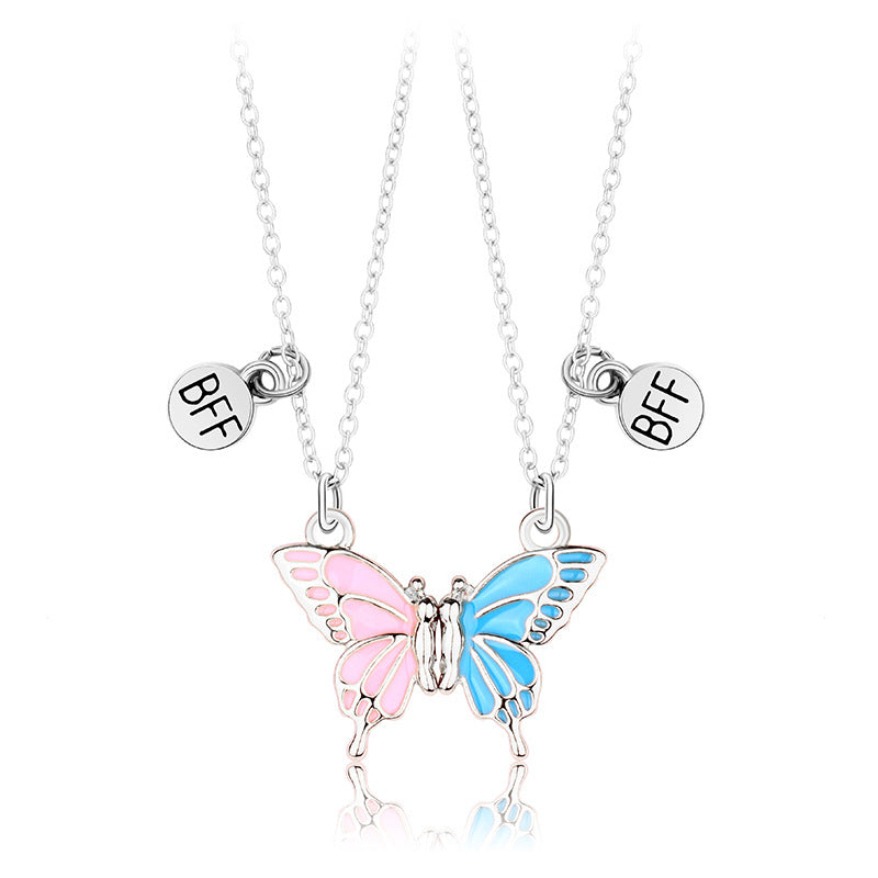 Schmetterlingsanhänger Freundschaftsnecklace Brehn