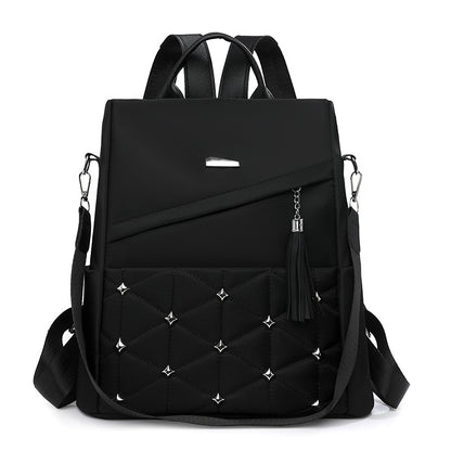 Stylische gesteppte multifunktionale Rucksack