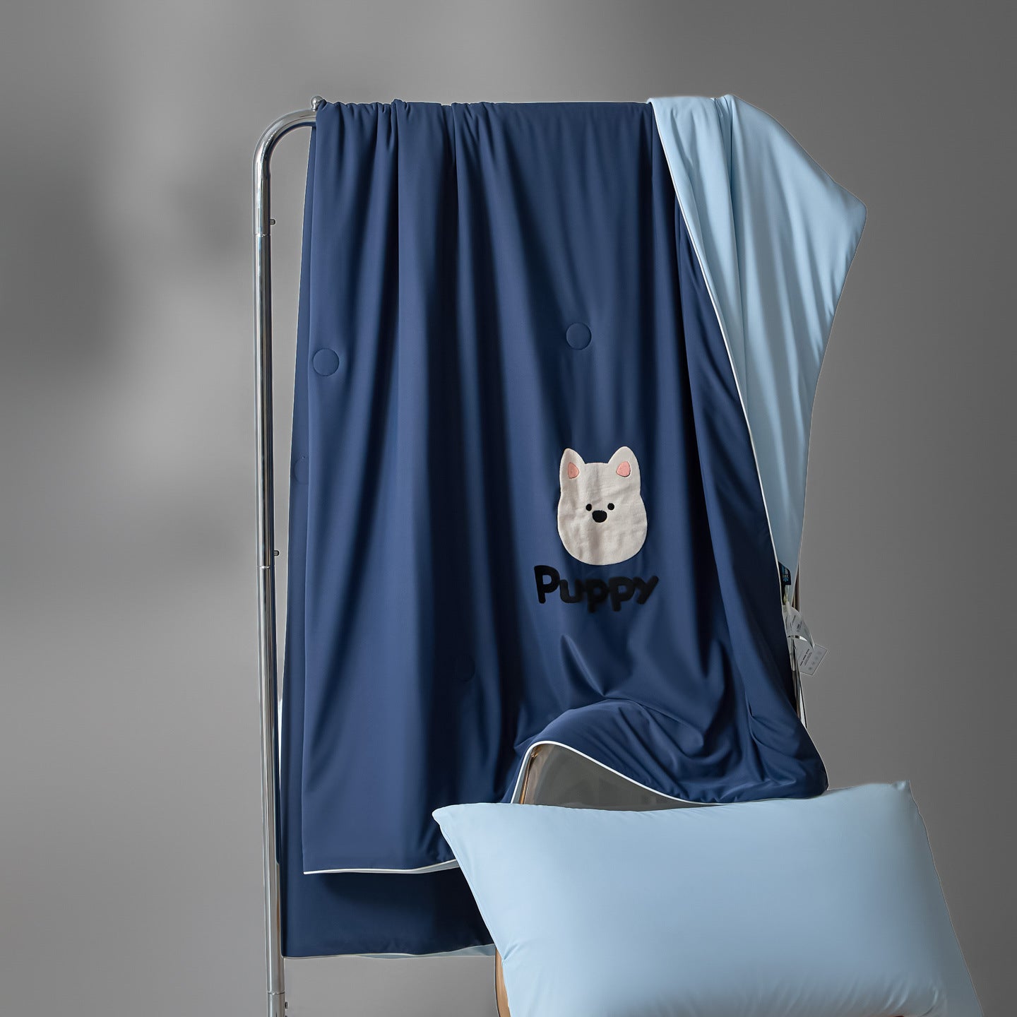 Damen kuschelige Mikrofaserdecke mit fröhlichem Motiv Brehn