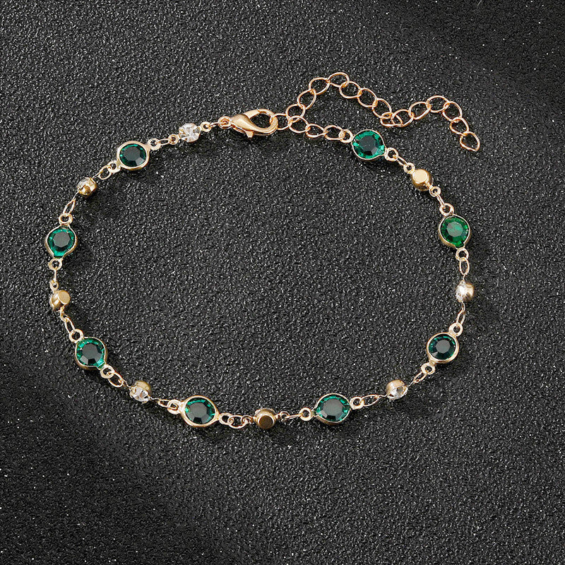 Elegante Strass-Ketten-Armspirale Brehn