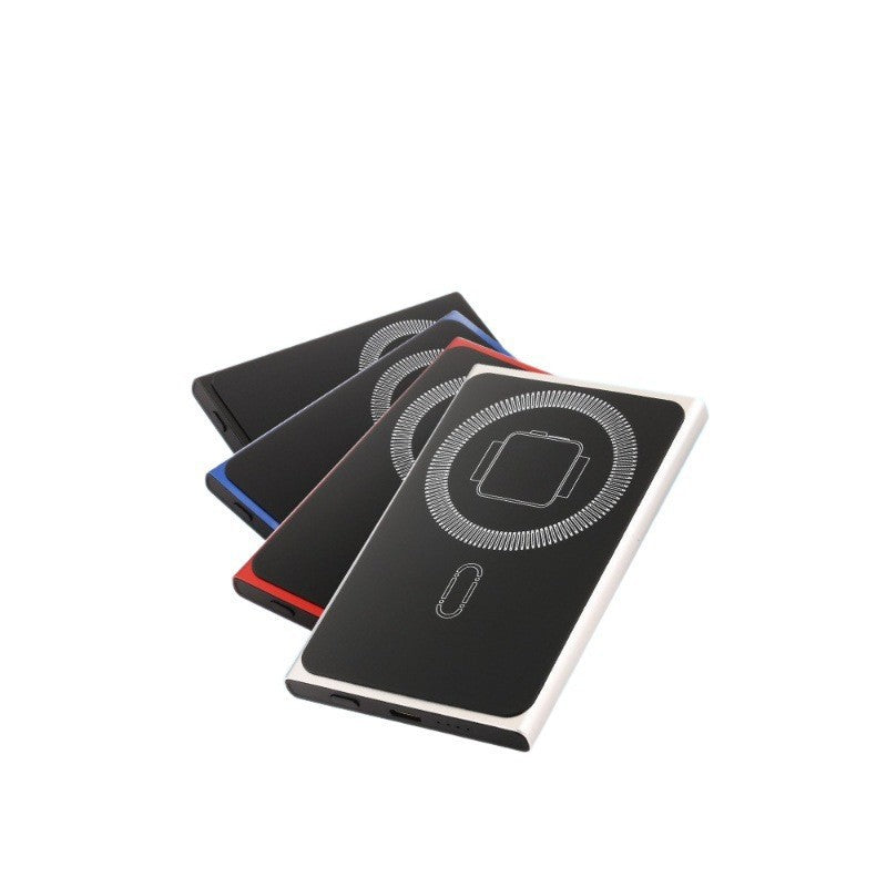 Kabellose Powerbank mit Integrierter Magsafe-Technologie und Schnellladefunktion Brehn