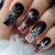 Winter-Themen Langanhaltende Nagelkunst Brehn