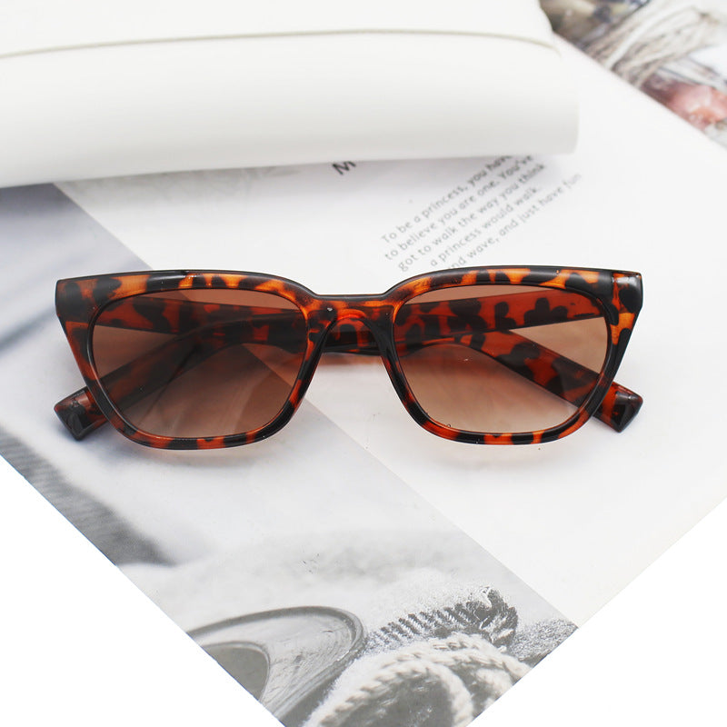 Damen geometrische Designer-Sonnenbrille im modernen Look Brehn