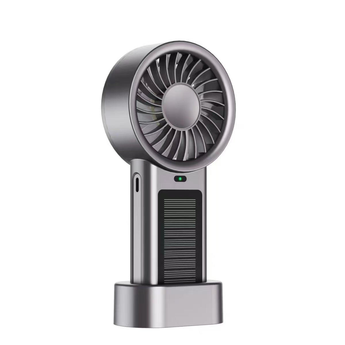 Portable Solar-Powered Handheld Cooling Fan Brehn