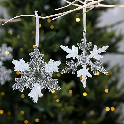 3D Dekorativer Schneeflockenornament