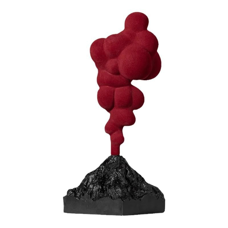 Vulkanischer Ausbruch Dekorative Skulptur